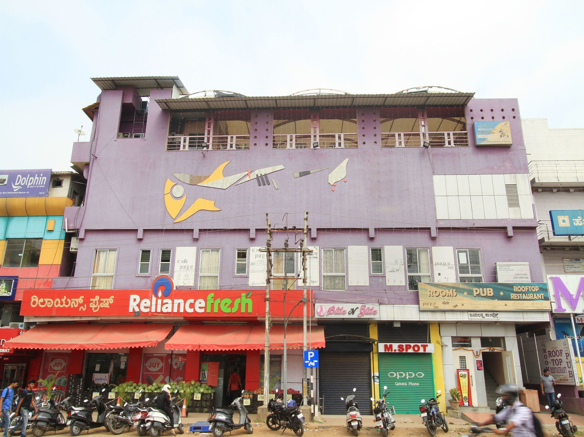 Purple Inn Boutique Hotel Mysore Ngoại thất bức ảnh
